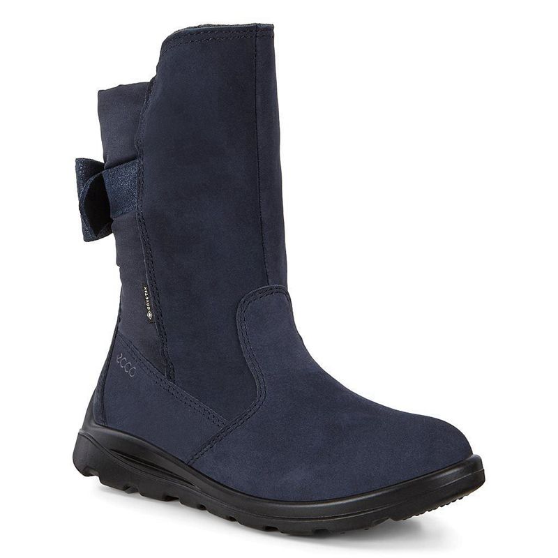 Zapatos Bajos Ecco Janni Para Niños,Azules,407613-DRX